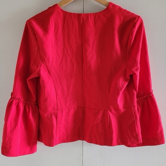 Suzy Shier Balloon Sleeve Cardigan - Picture 2 of 3